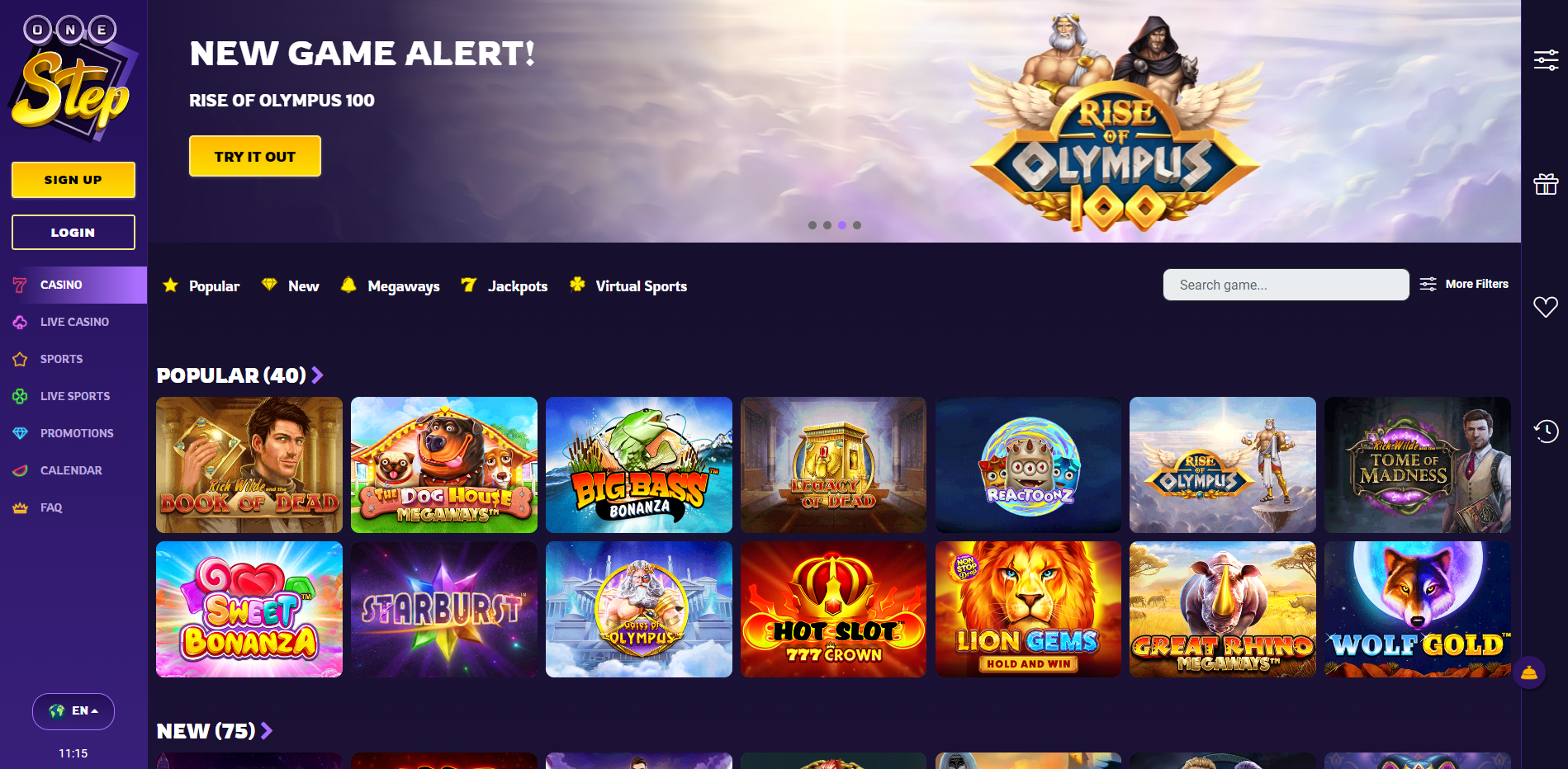 Onestep casino