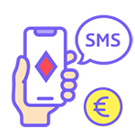 SMS online casino's